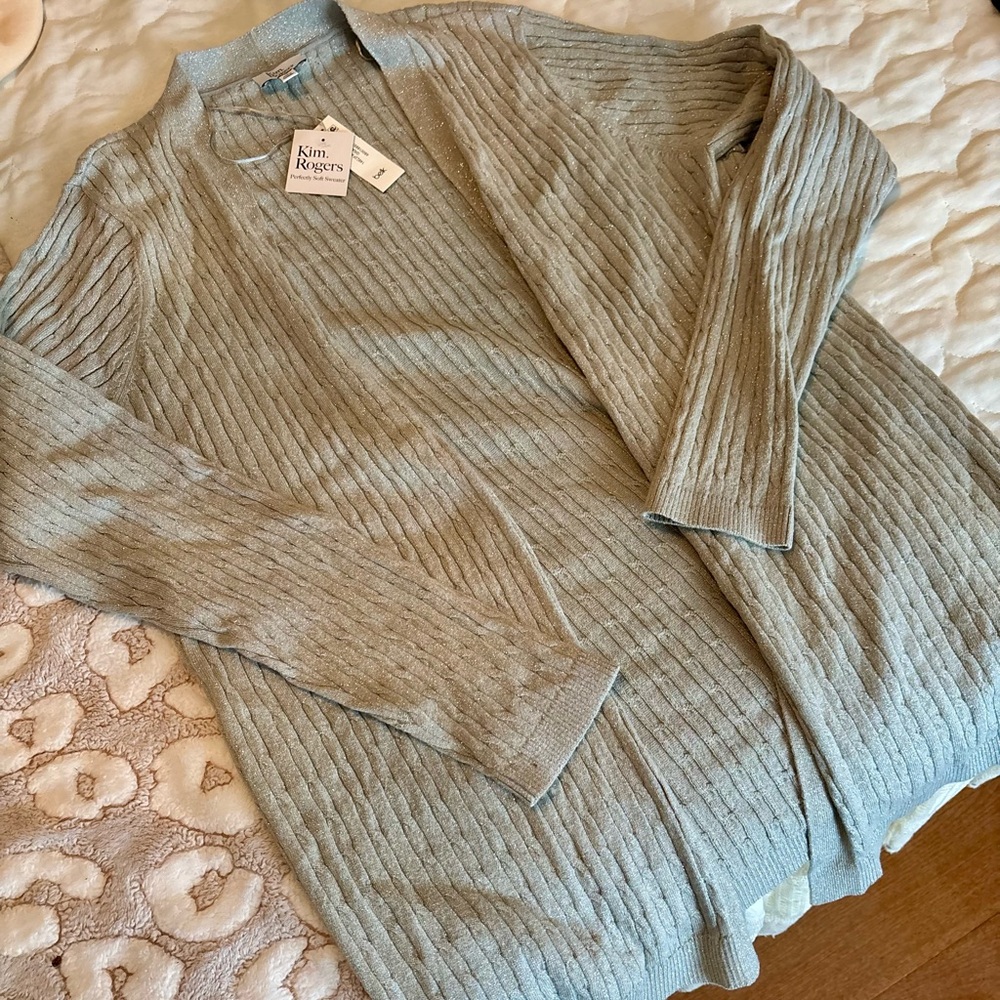 Silver Cardigan